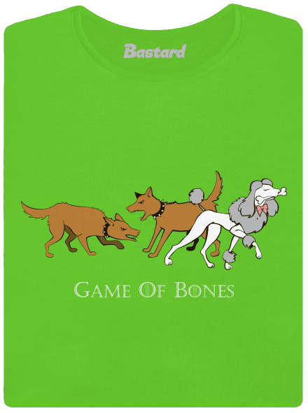 Game of Bones dámske tričko Apple Green