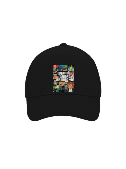 Grand Theft Arnold šiltovka baseballka Black