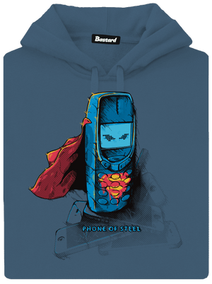 Mobil z ocele dámska mikina klokanka Denim