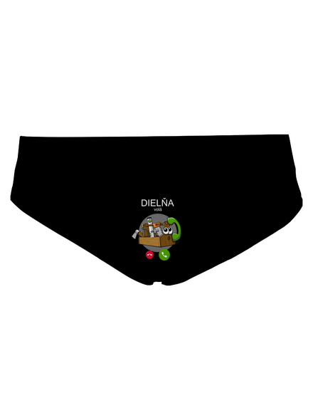 Dielňa volá dámske nohavičky Black