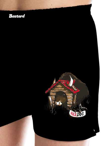 Bulldog pánske trenky Black