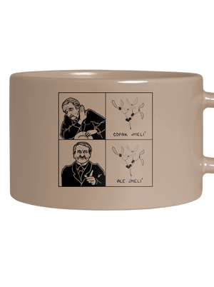 Cimrman: Copak jmelí hrnček makronka Brown Macaron