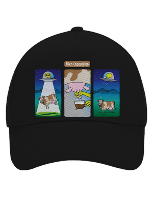 Alien Cappuccino šiltovka baseballka Black