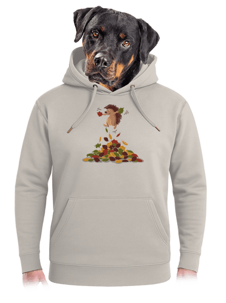 Radosť z lístia unisex mikina premium Pastel Macchiato