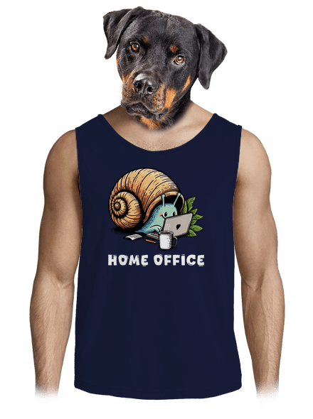 Slimákov home office pánske tielko French Navy