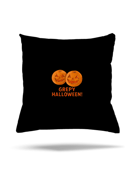 Grepy Halloween vankúš Black
