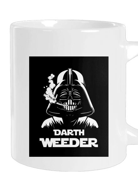 Darth Weeder veľký hrnček White