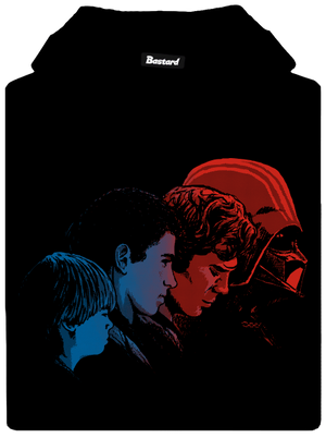 Vaders evolution dámska mikina klokanka Black