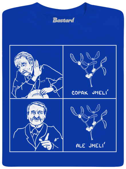 Cimrman: Copak jmelí pánske dlhý rukáv Royal Blue