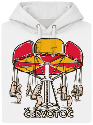 Červotoč unisex mikina premium Snowwhite