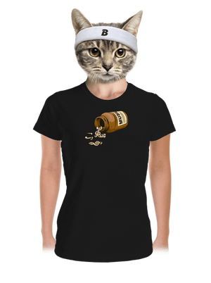 Music Pills dámske športové tričko Black