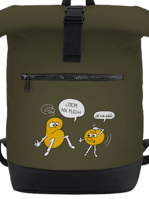 Opité zemiaky batoh Military Green