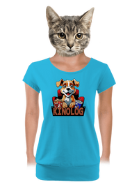 dámske tričko s lemom