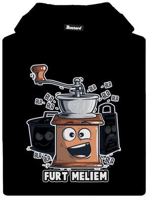 Mlynček detská mikina klokanka Black