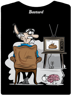 TV News dámske tričko prémium Black