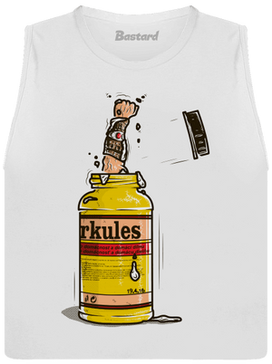 Herkules dámske tielko voľné White