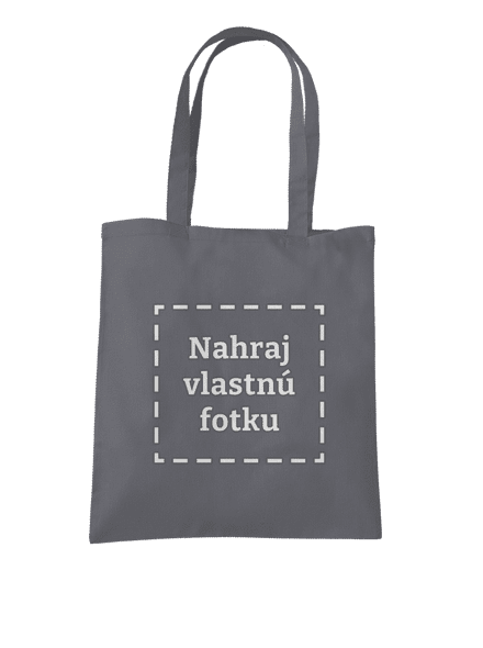 Vlastná potlač taška Graphite grey