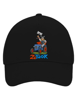 ZeThor šiltovka baseballka Black