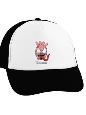 Vemenom šiltovka truckerka Black cap