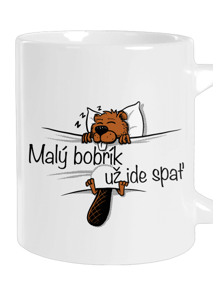 Malý bobrík veľký hrnček White