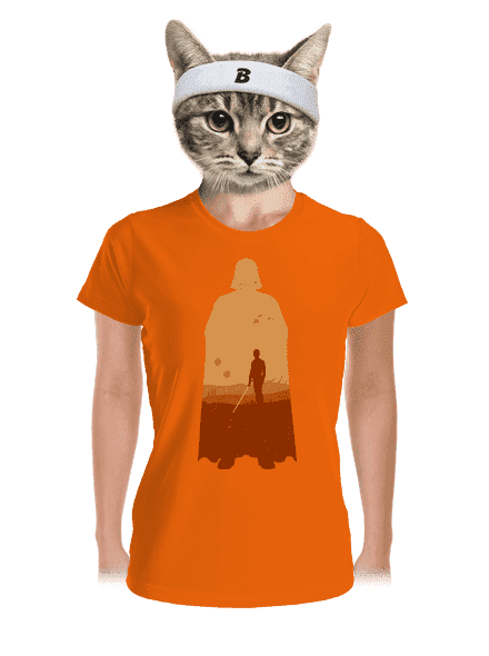 Skywalker dámske športové tričko Neon Orange