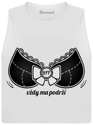 Podprsenka dámske tielko voľné White