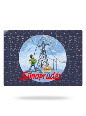 Silnoprúdár puzzle White