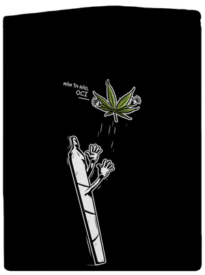 Džoint a syn pánska mikina na zips Black