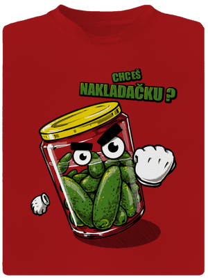 Nakladačka pánske športové tričko Red Mal