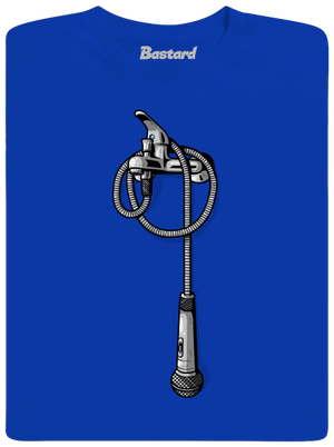 V sprche pánske dlhý rukáv Royal Blue