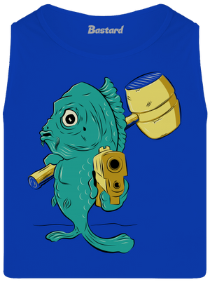 Posledná štedrovečerná pánske tielko Royal Blue