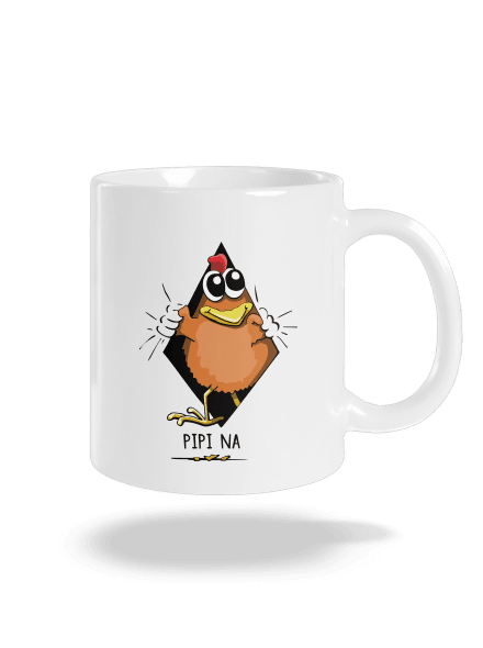 Pipina klasický hrnček White