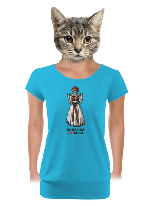 dámske tričko s lemom