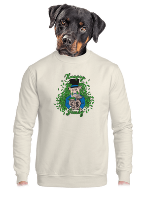 unisex mikina bez kapucne