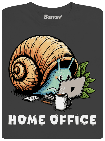 Slimákov home office pánske dlhý rukáv Dark Grey