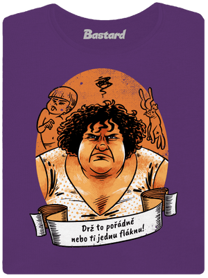 B14: Slunce seno jahody dámske tričko prémium Purple