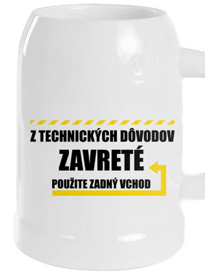 Zadný vchod polliter White