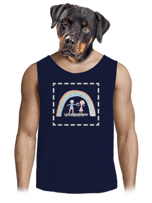 Detské kresby - Nahraj vlastnú pánske tielko French Navy