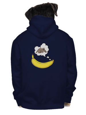 Samica hrabáča pánska mikina na zips Navy