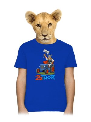 ZeThor detské tričko Royal Blue