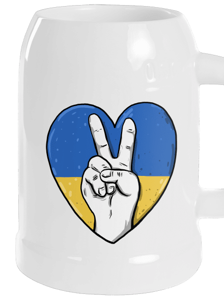 Ukrajina - Mier polliter White