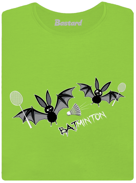 Batminton dámske tričko Apple Green