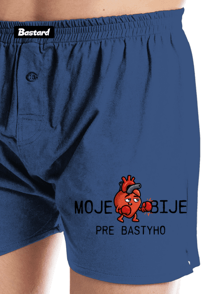Moje srdce bije pánske trenky Blue