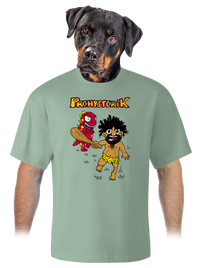 unisex tričko oversized