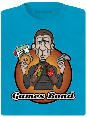 Games Bond dámske športové tričko Blue Atol