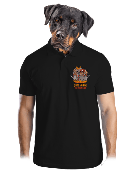 Čo Doom dal pánska polokošeľa Black