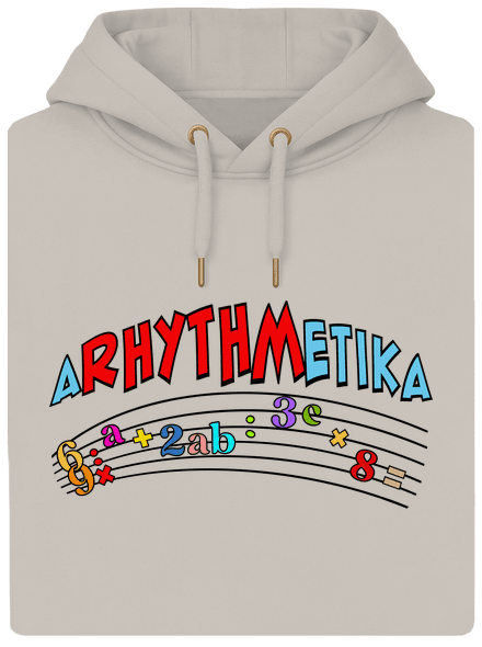 Arhythmetika unisex mikina premium Pastel Macchiato