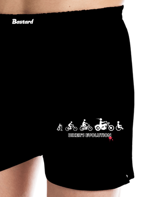 Biker’s Evolution pánske trenky Black