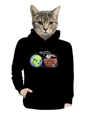 dámska mikina klokanka