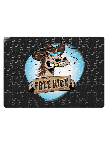 Free kick puzzle White